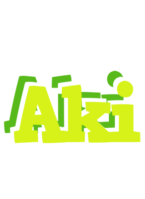 Aki citrus logo