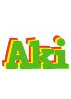 Aki crocodile logo