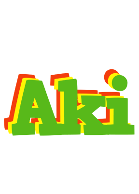 Aki crocodile logo