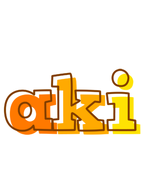 Aki desert logo