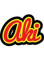 Aki fireman logo