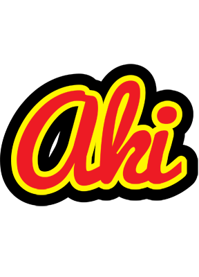 Aki fireman logo