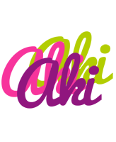 Aki flowers logo