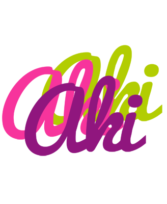 Aki flowers logo