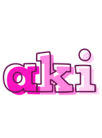 Aki hello logo