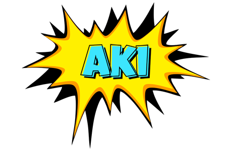 Aki indycar logo