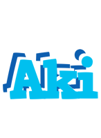 Aki jacuzzi logo