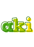 Aki juice logo