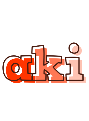 Aki paint logo