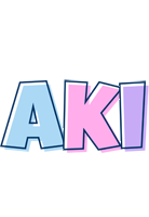 Aki pastel logo