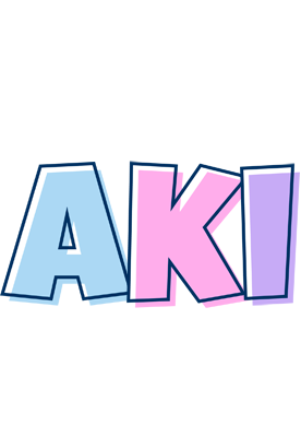 Aki pastel logo