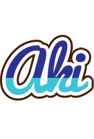 Aki raining logo