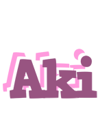 Aki relaxing logo
