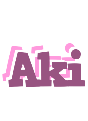 Aki relaxing logo