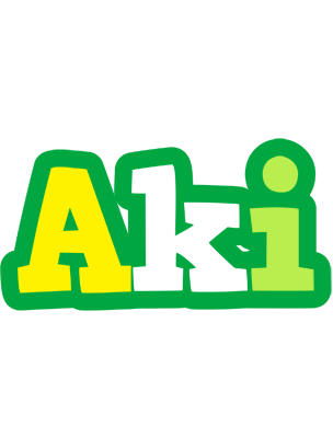 Aki soccer logo