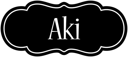 Aki welcome logo