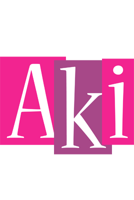 Aki whine logo