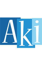 Aki winter logo