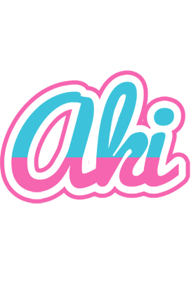 Aki woman logo