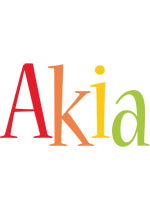 Akia birthday logo