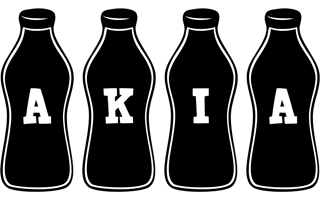 Akia bottle logo
