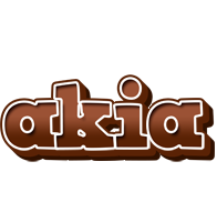 Akia brownie logo