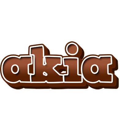 Akia brownie logo