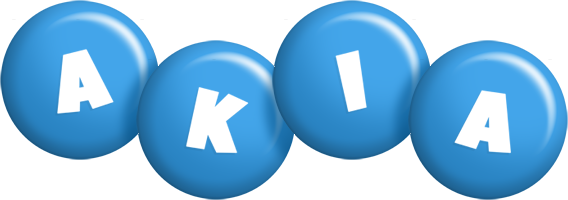Akia candy-blue logo