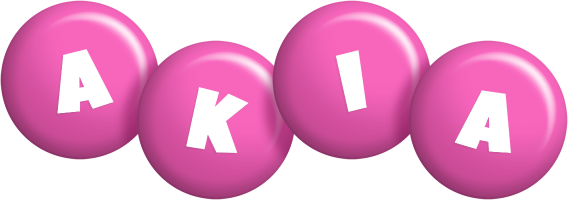 Akia candy-pink logo