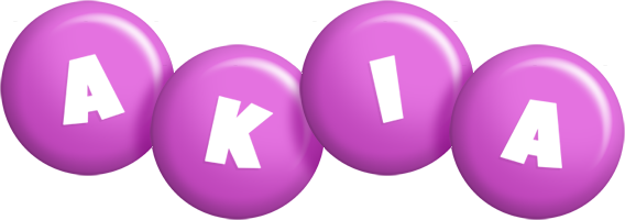 Akia candy-purple logo