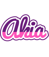 Akia cheerful logo