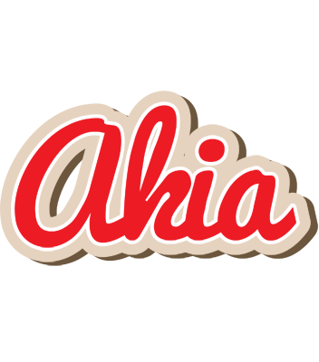 Akia chocolate logo
