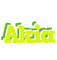 Akia citrus logo