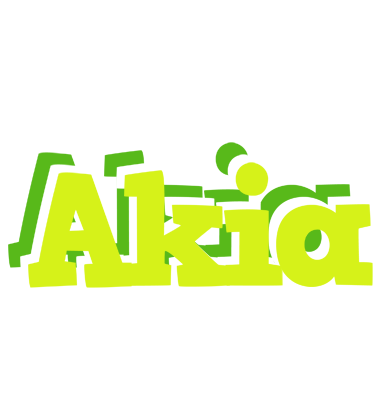 Akia citrus logo
