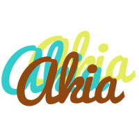 Akia cupcake logo