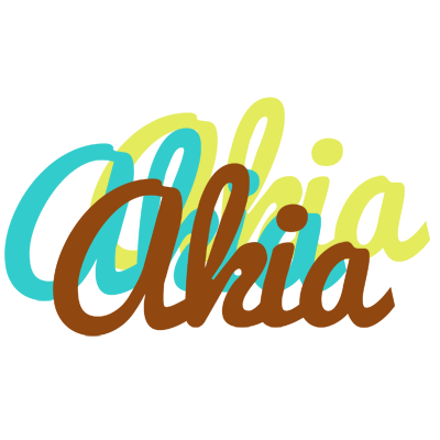 Akia cupcake logo