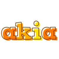 Akia desert logo