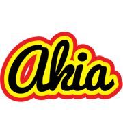 Akia flaming logo