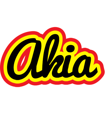 Akia flaming logo