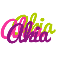 Akia flowers logo