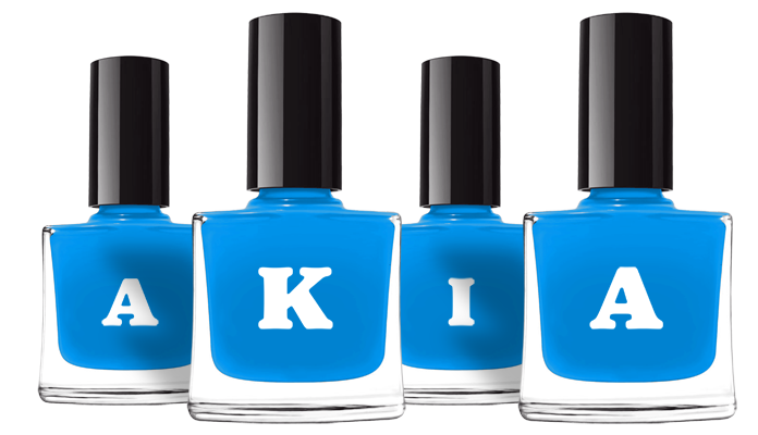 Akia glossy logo