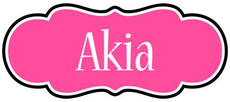 Akia invitation logo