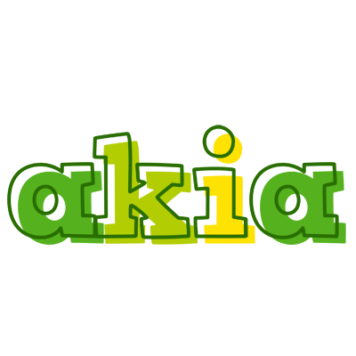 Akia juice logo
