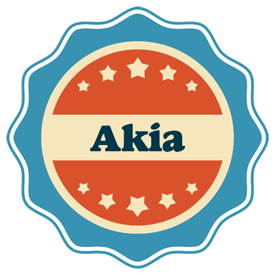 Akia labels logo