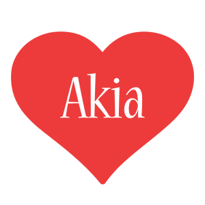 Akia love logo