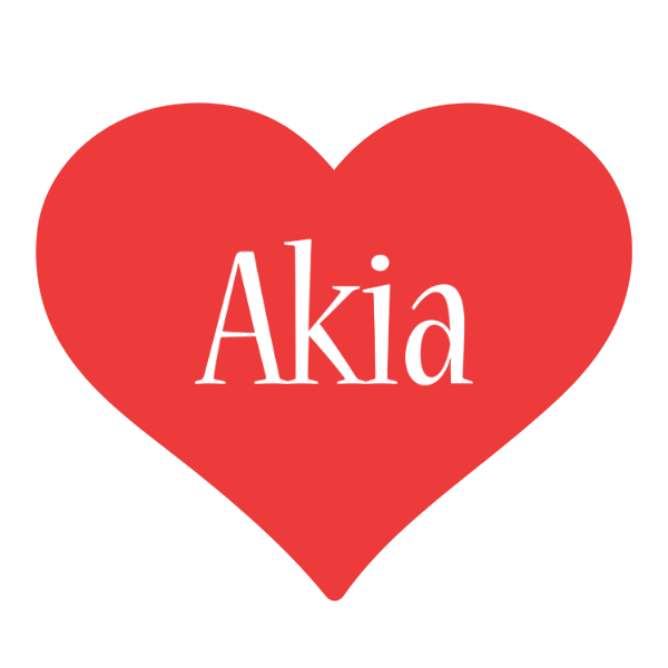 Akia love logo