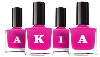 Akia nails logo