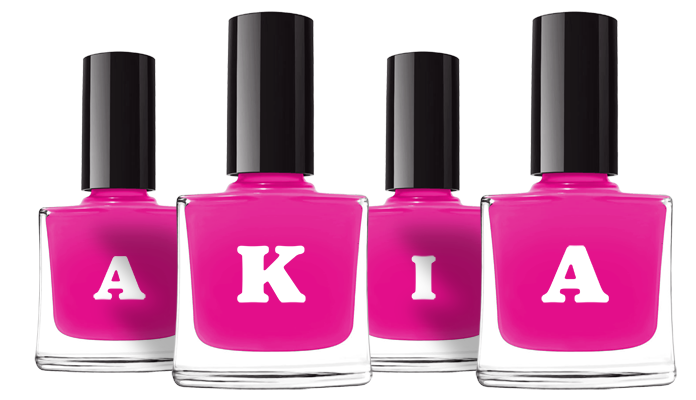 Akia nails logo