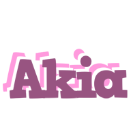 Akia relaxing logo