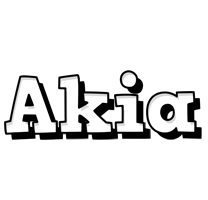 Akia snowing logo